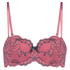 Soutien-gorge à armatures préformé sans bretelles Roberta, Rose