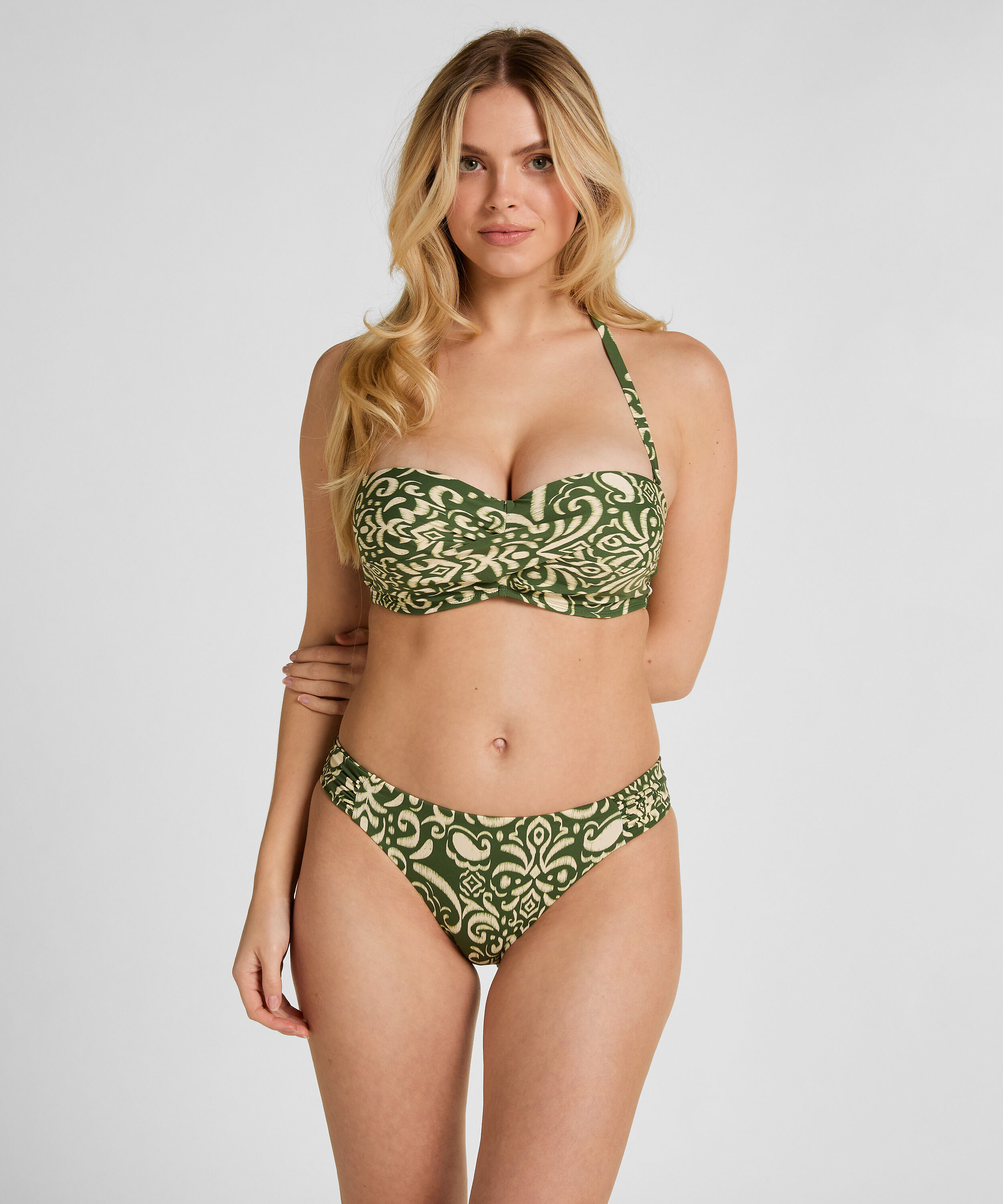 Bas de Bikini Cancun, Vert