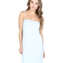 Slipdress Satin Home, Blau