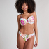Haut de bikini à armatures rembourré Ayanna, Blanc