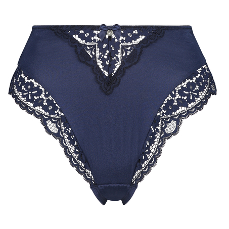 Hoch ausgeschnittener Brazilian Rose, Blau