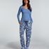 Tall Pantalon de pyjama, Bleu