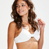 Haut de bikini triangle Sacramento, Blanc