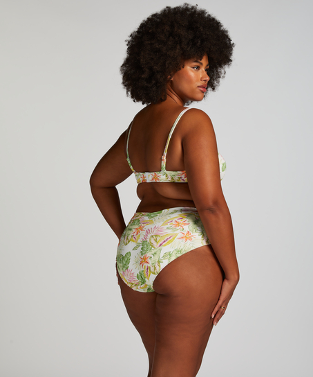 Haut de bikini Tropics Taille E +, Blanc