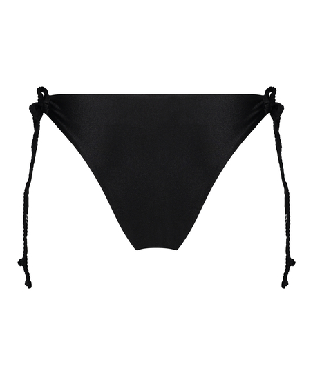 Bas de bikini slip br&eacute;silien Lais, Noir