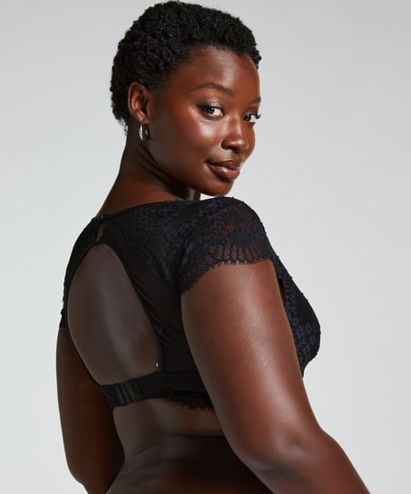 Bralette Daphne, Schwarz