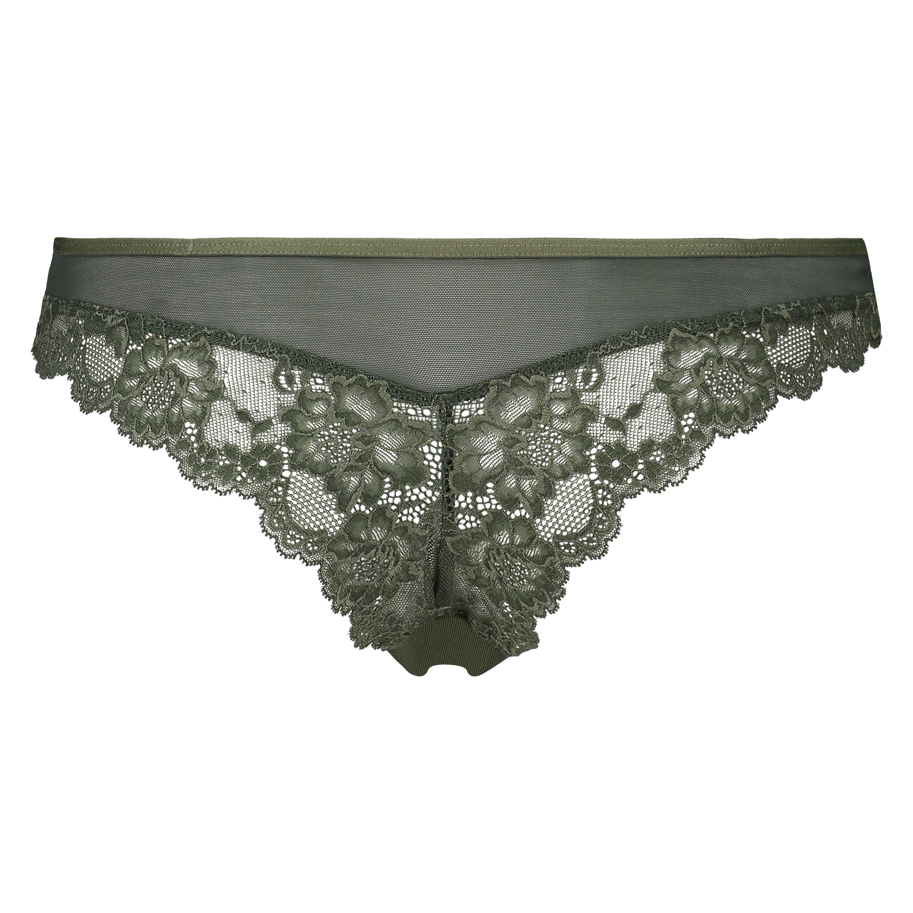 Slip br&eacute;silien Mona, Vert, main