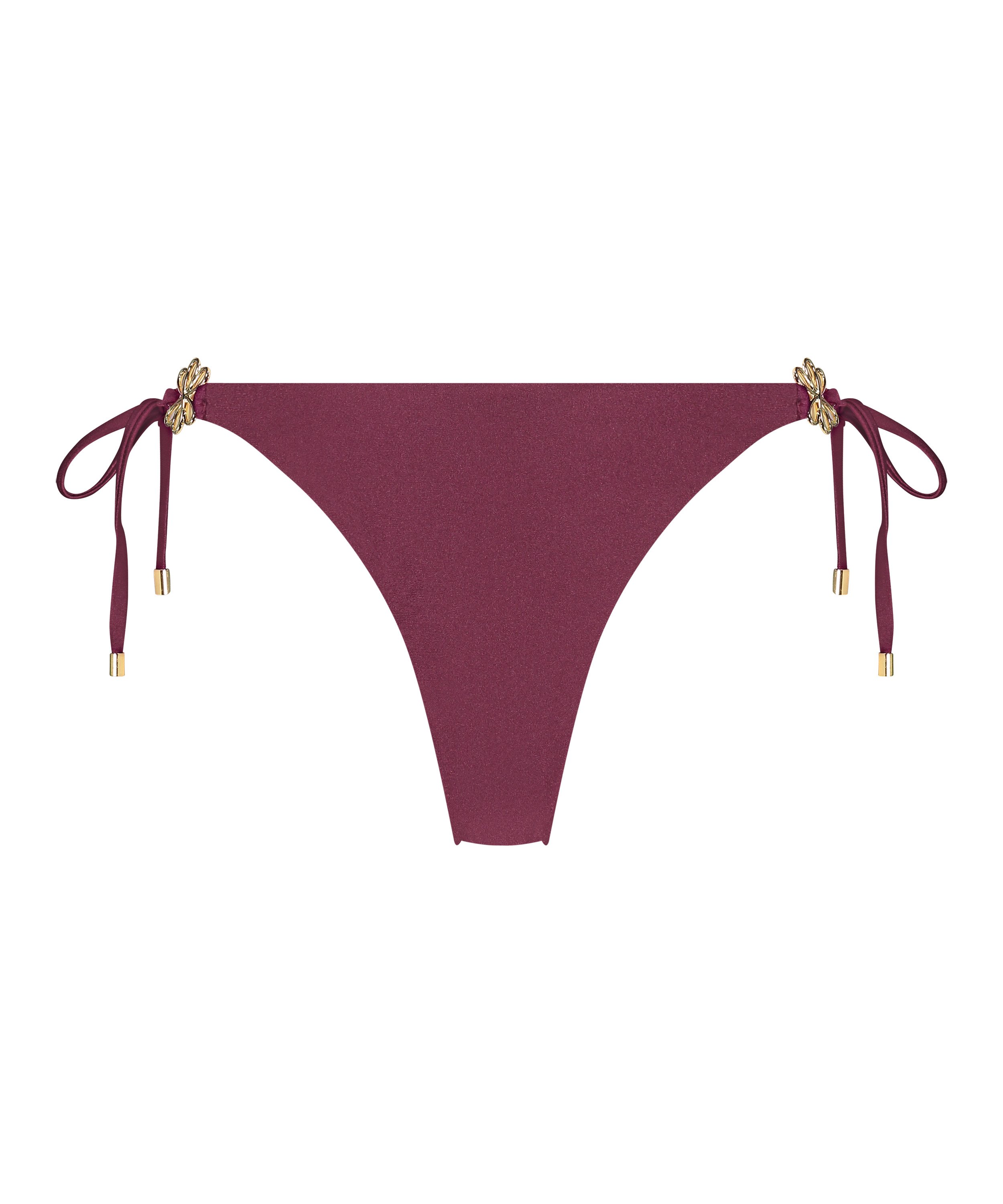 Bikini Slip mit hohem Beinausschnitt Yucatan, Rot, main