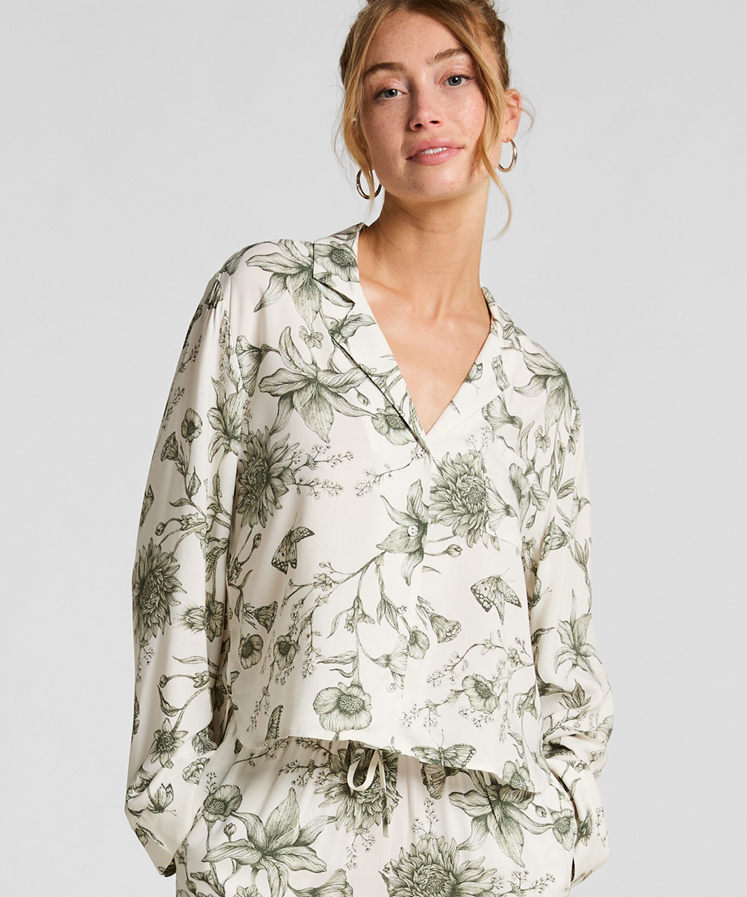 Top de pyjama Storylover, Blanc Top de pyjama Storylover, Blanc