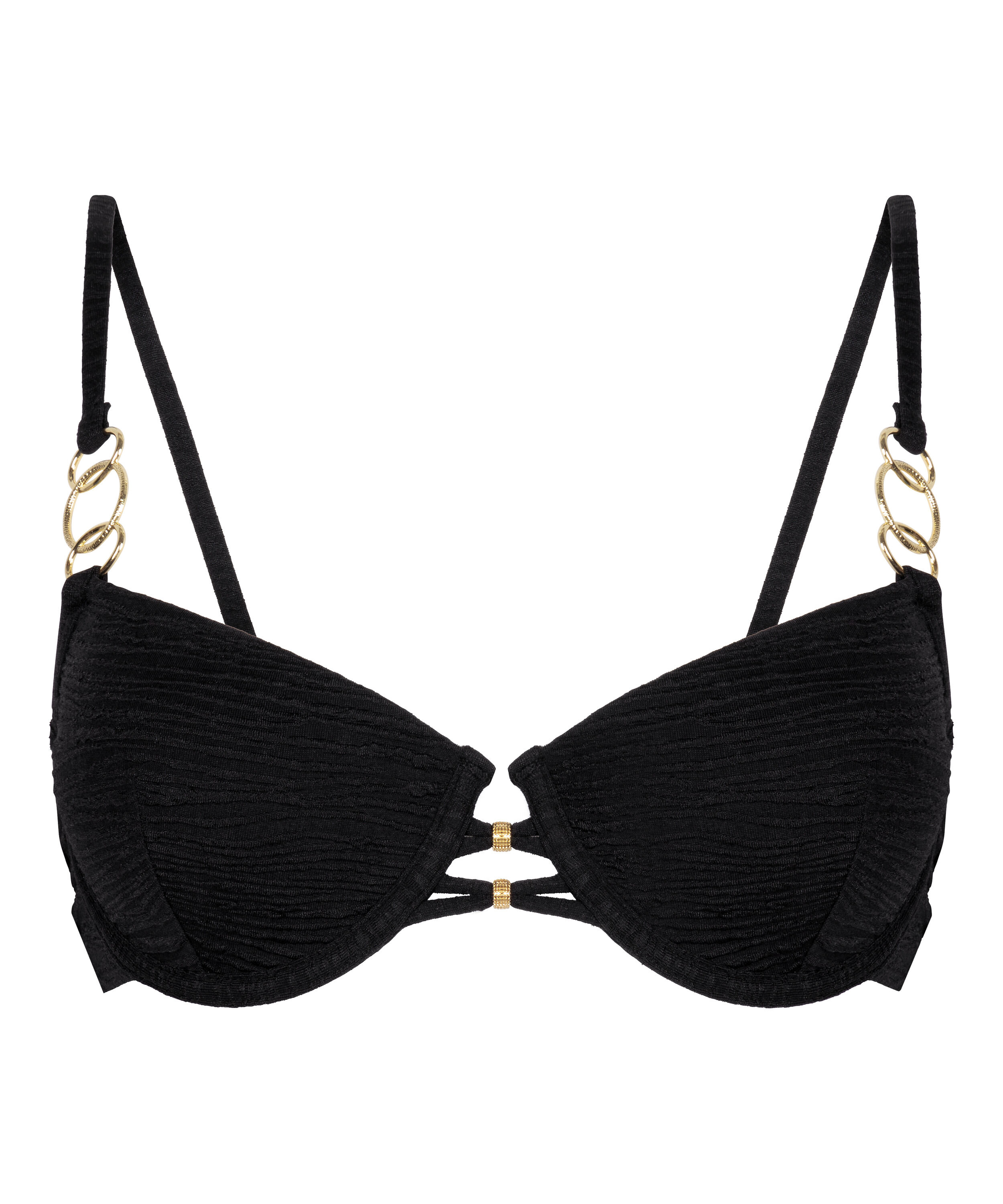 Soutien-gorge de bikini rembourr&eacute; Bahamas, Noir