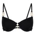 Soutien-gorge de bikini rembourré Bahamas, Noir