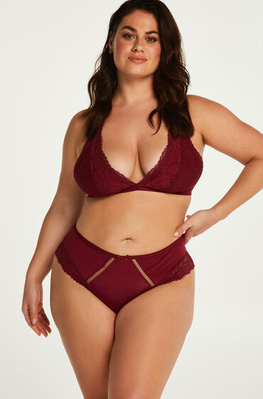 Hunkemöller Slip brésilien Yvenne Curvy Rouge