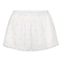Pyjama-Shorts Pointelle, Blau