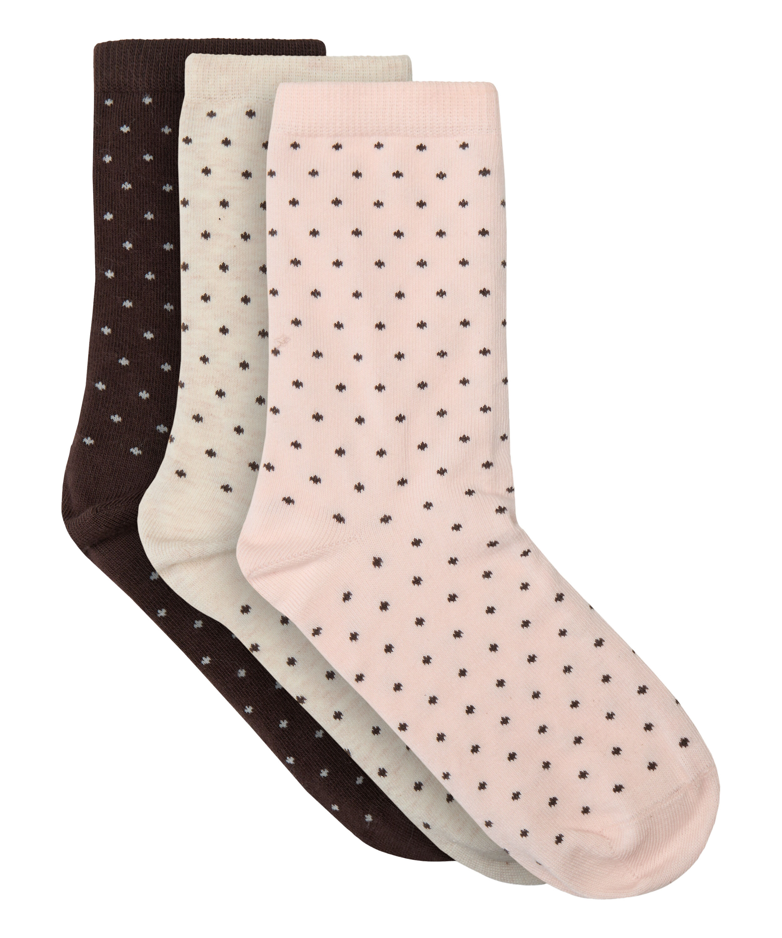 3 Paires de Chaussettes en Coton
