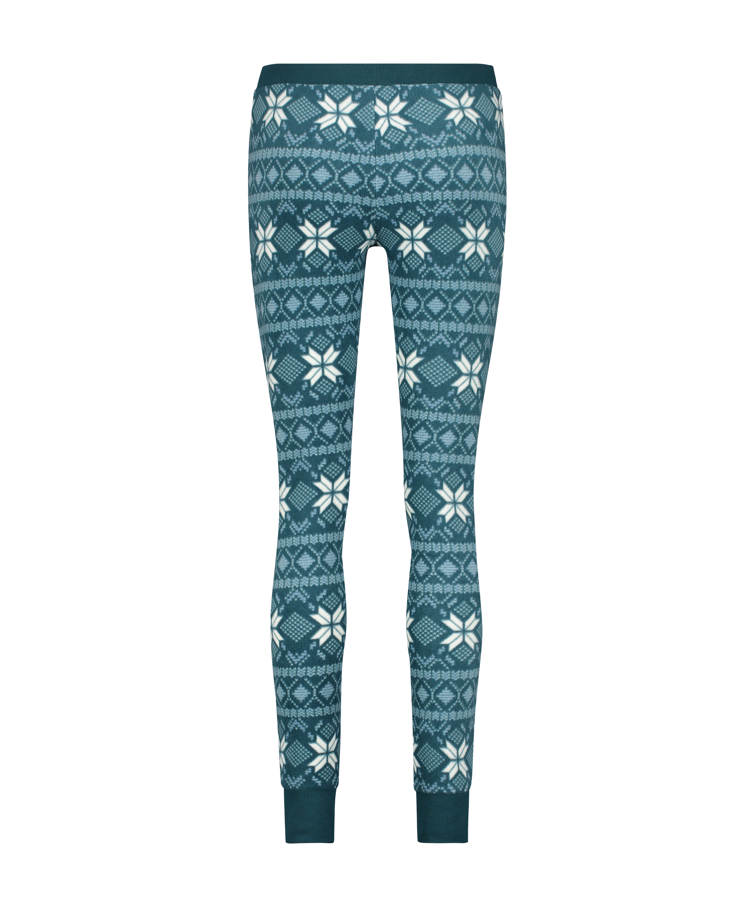 leggings en micro-polaire, Bleu, main