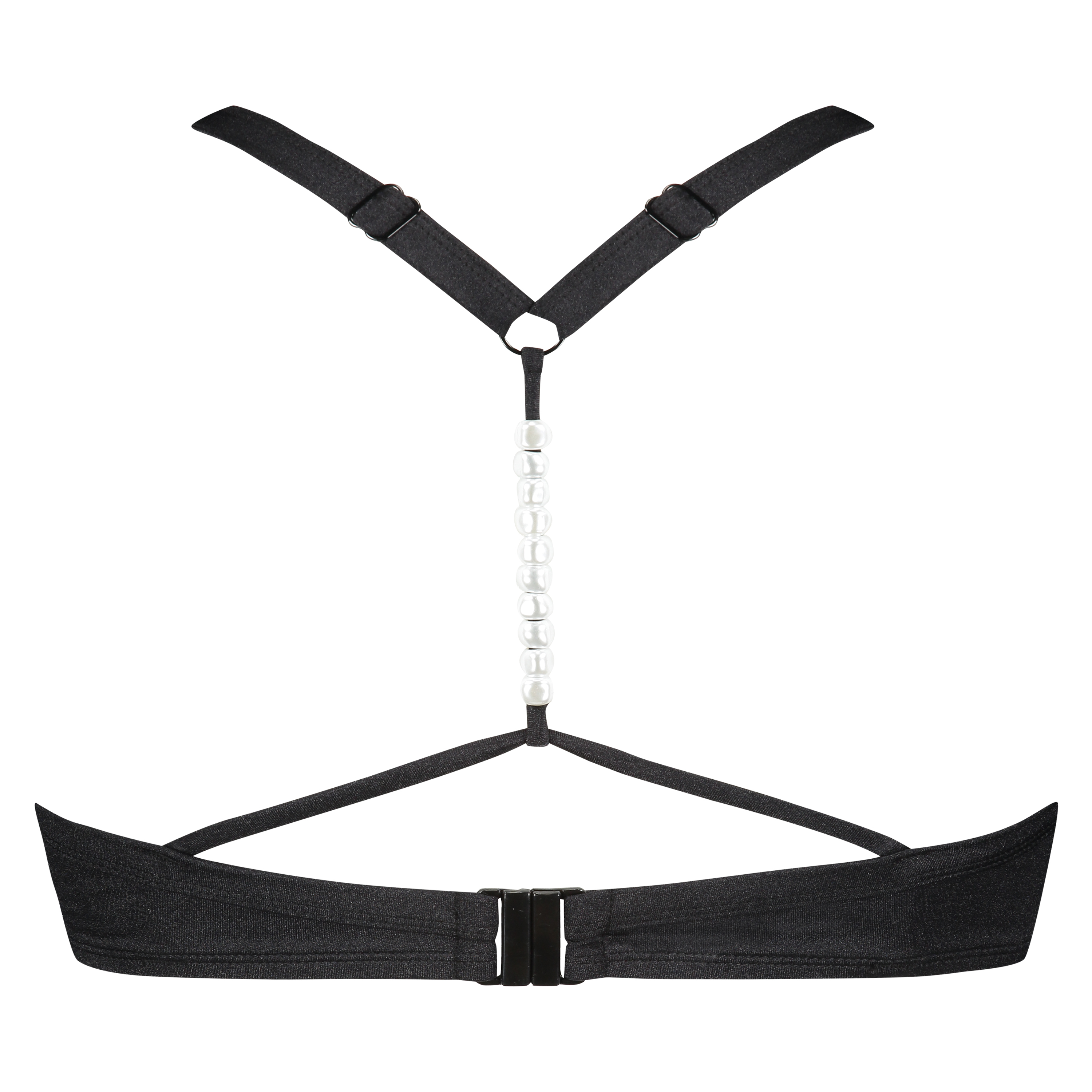 Haut de bikini à armatures préformé Cannes Vivian Hoorn, Noir, main