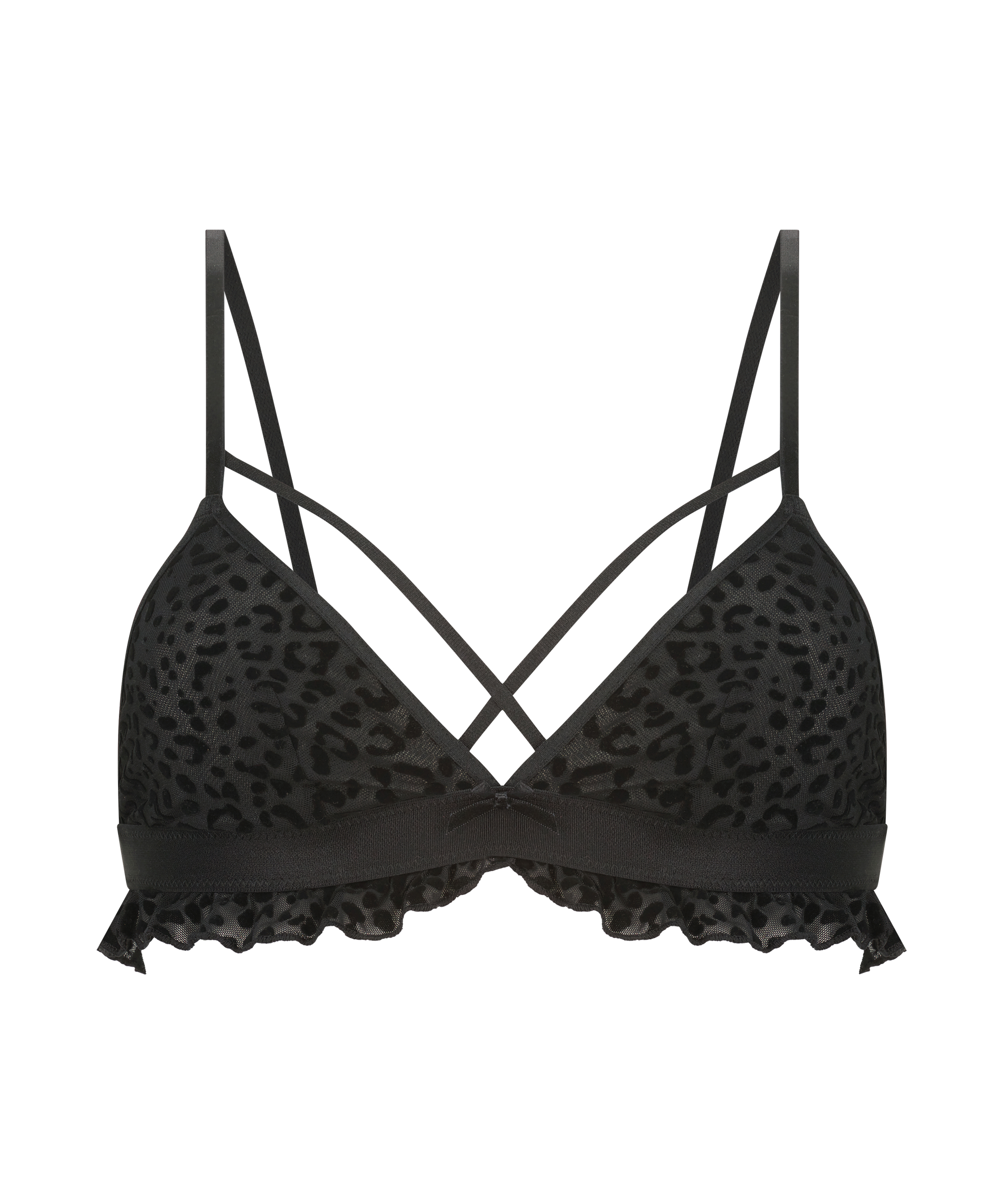 Bralette Lissy, Schwarz, main