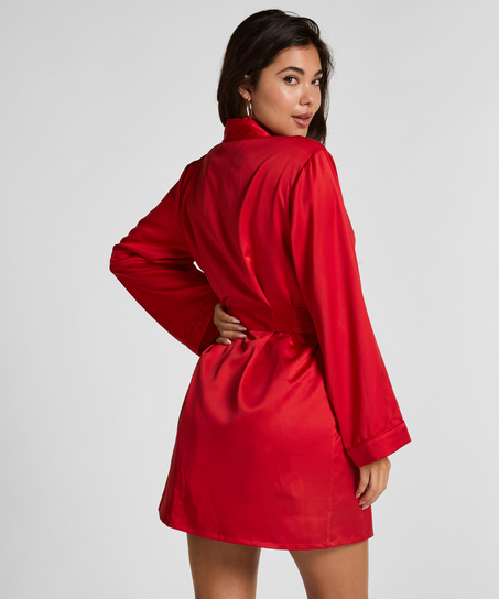 Kimono Satin, Rouge