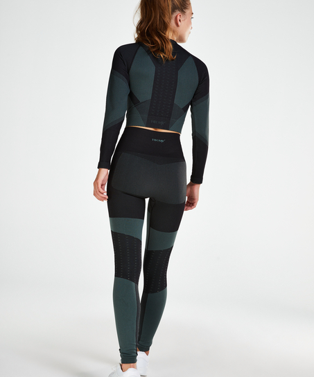 HKMX The Motion Crop Top, Gr&uuml;n