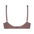 Vorgeformter BH ohne Bügel, Braun