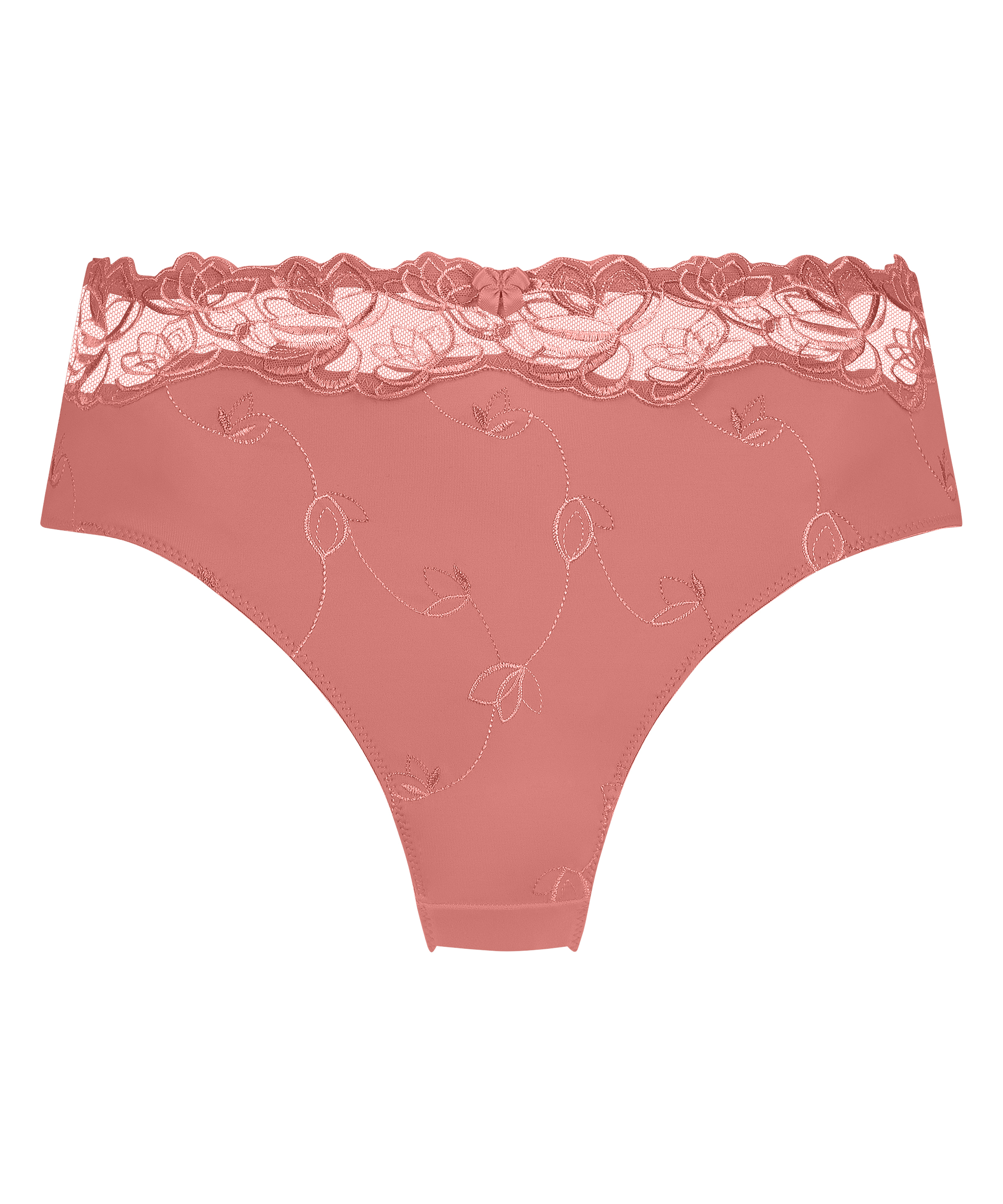 Hochgeschnittener Slip Diva, Rose, main