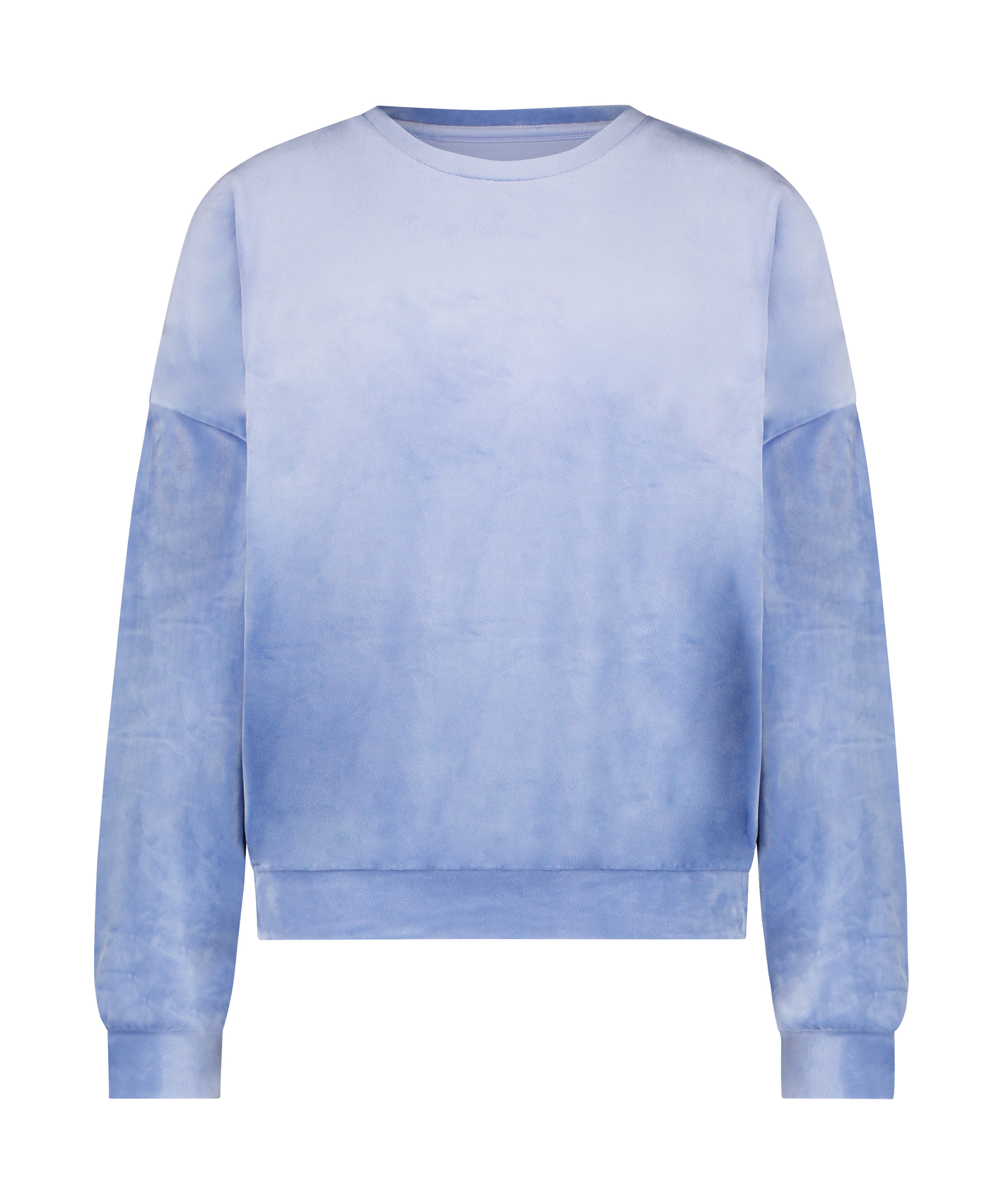 Velours Top, Blau, main