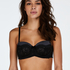 Soutien-gorge bustier à armatures préformé Donatella, Noir