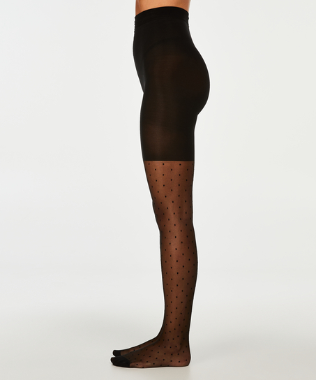 Strumpfhosen 20 Denier Shaping, Schwarz