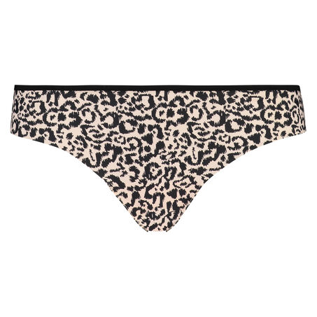 String Invisible Lace back, Noir