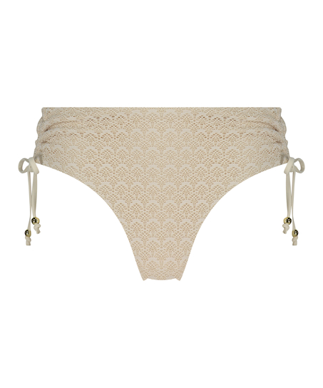 Bas de bikini Crochet, Blanc