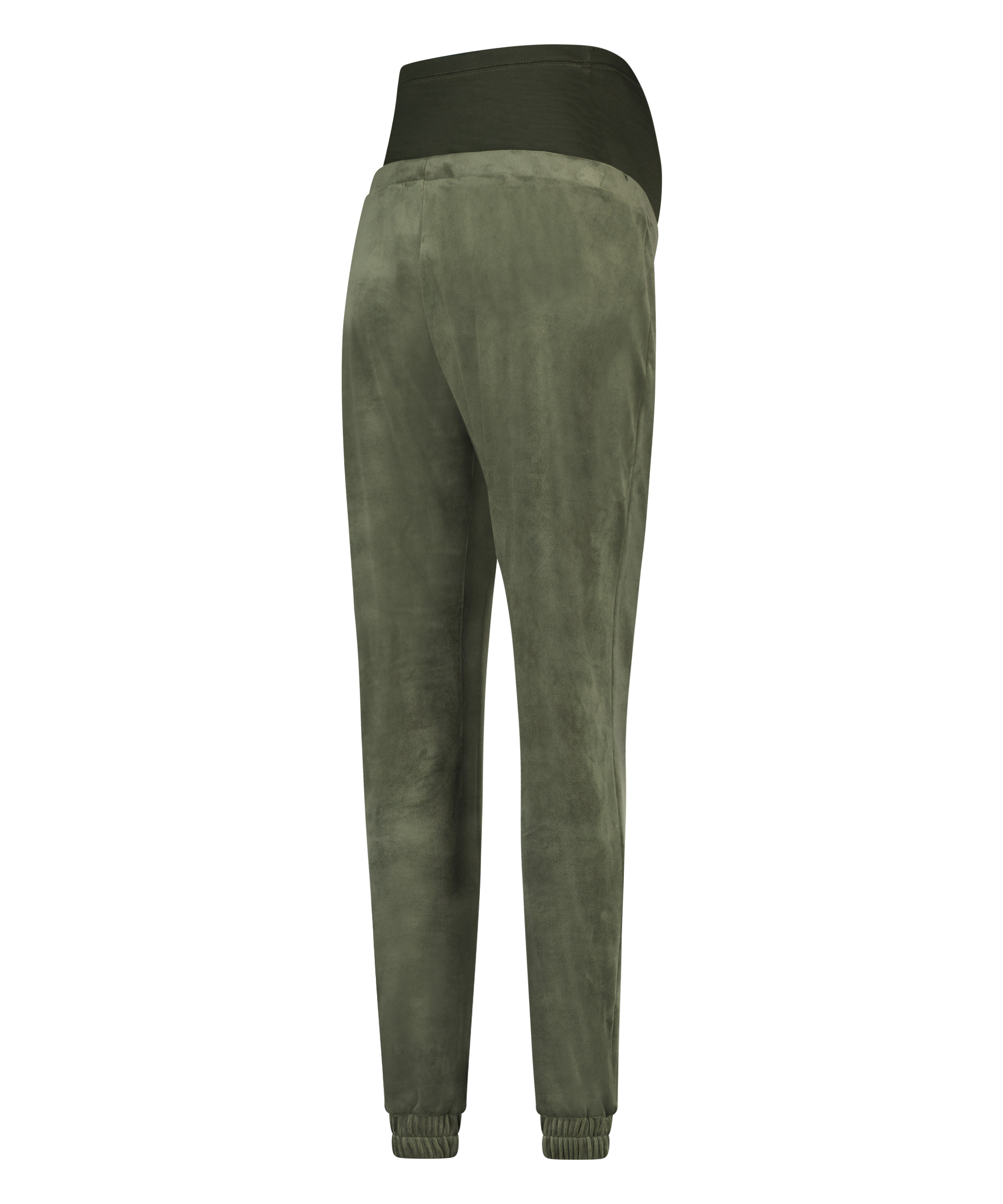 Pantalon de surv&ecirc;tement de maternit&eacute; Velours Pintuck, Vert, main