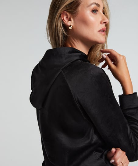 Top Velours, Schwarz