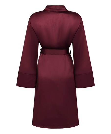 Bademantel Satin Fleece, Lila