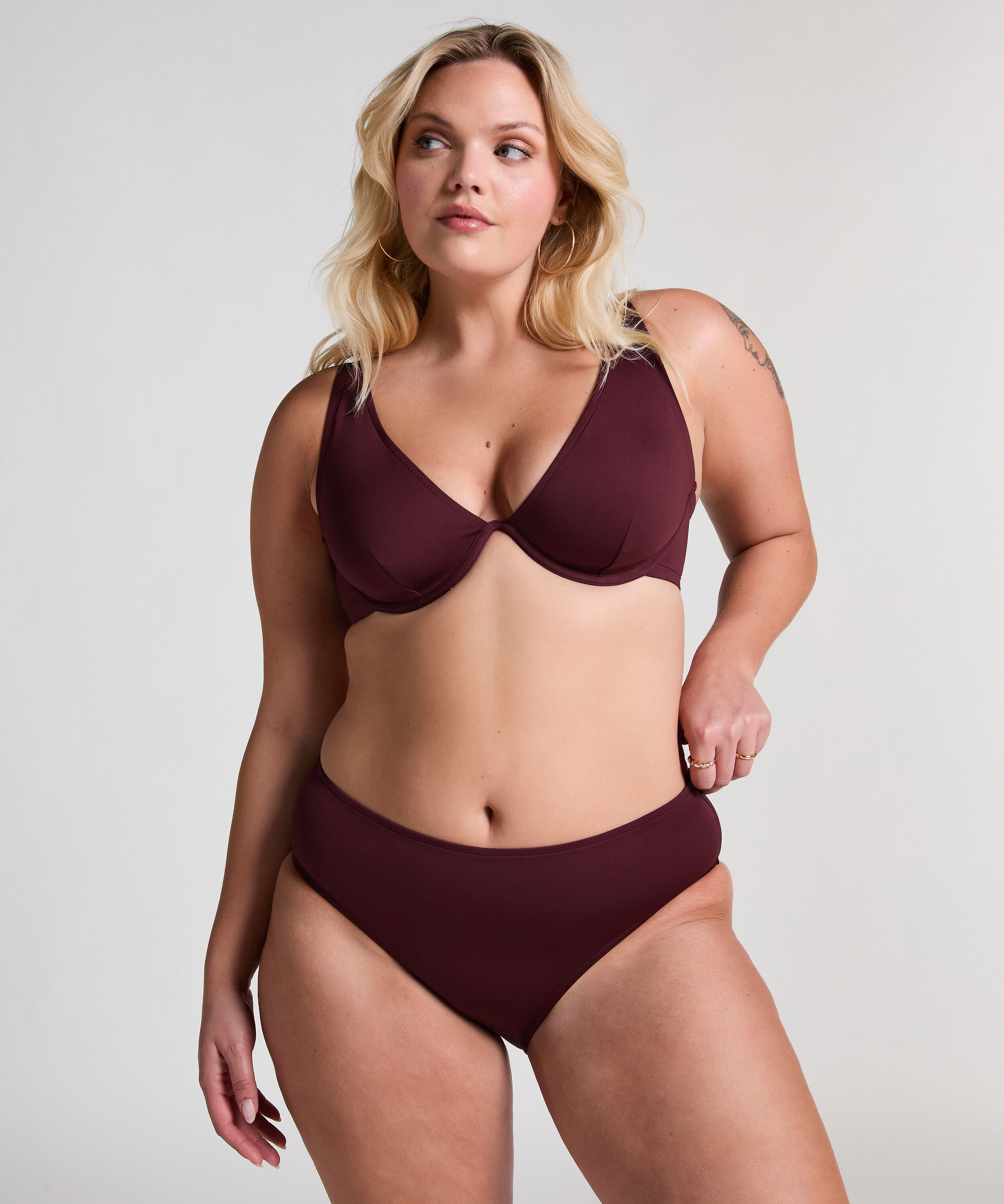 Neoprene-Bikiniunterteil Rio, Lila