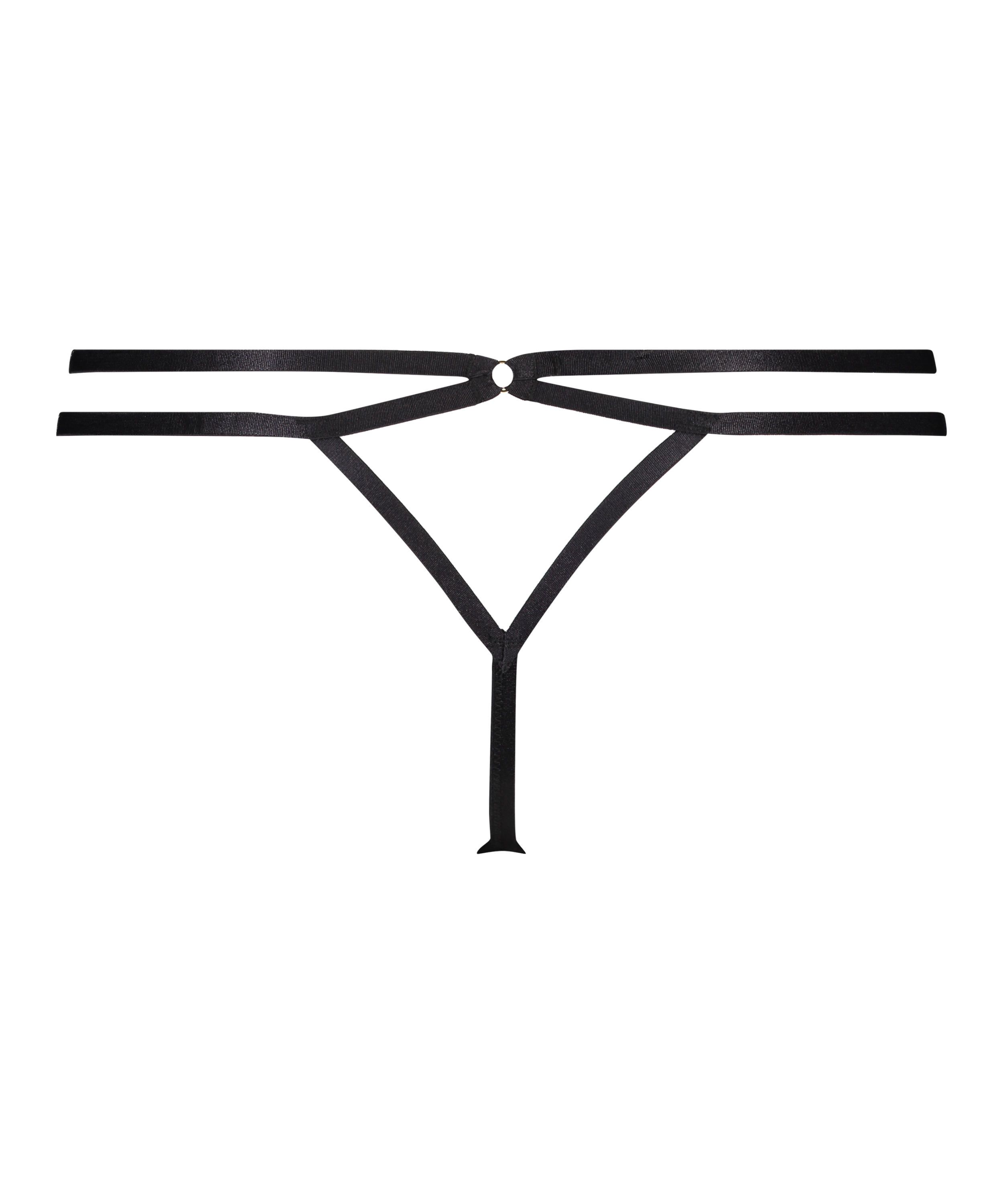 Tanga String Effie, Schwarz, main
