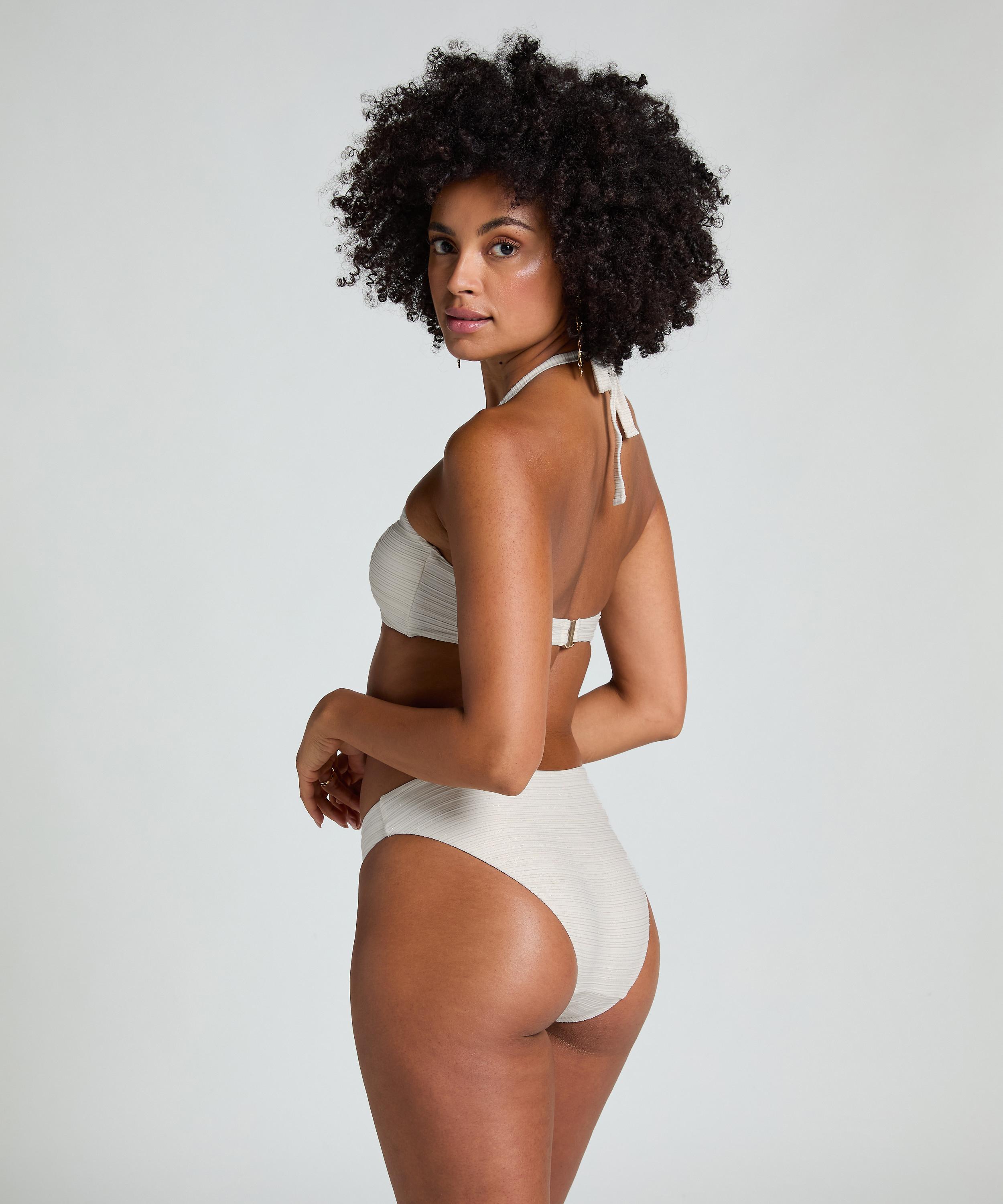 Bas de bikini Chile, Blanc, main