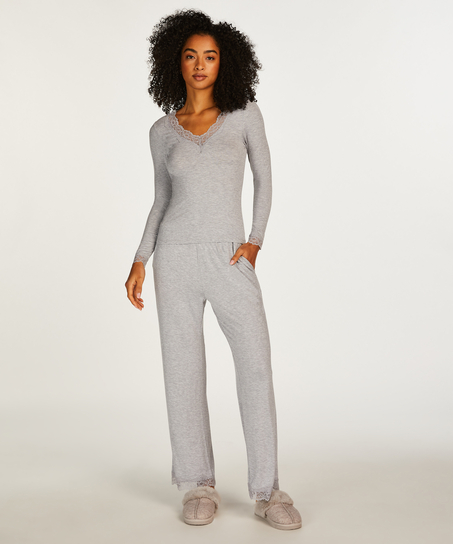 Ensemble de pyjama, Gris
