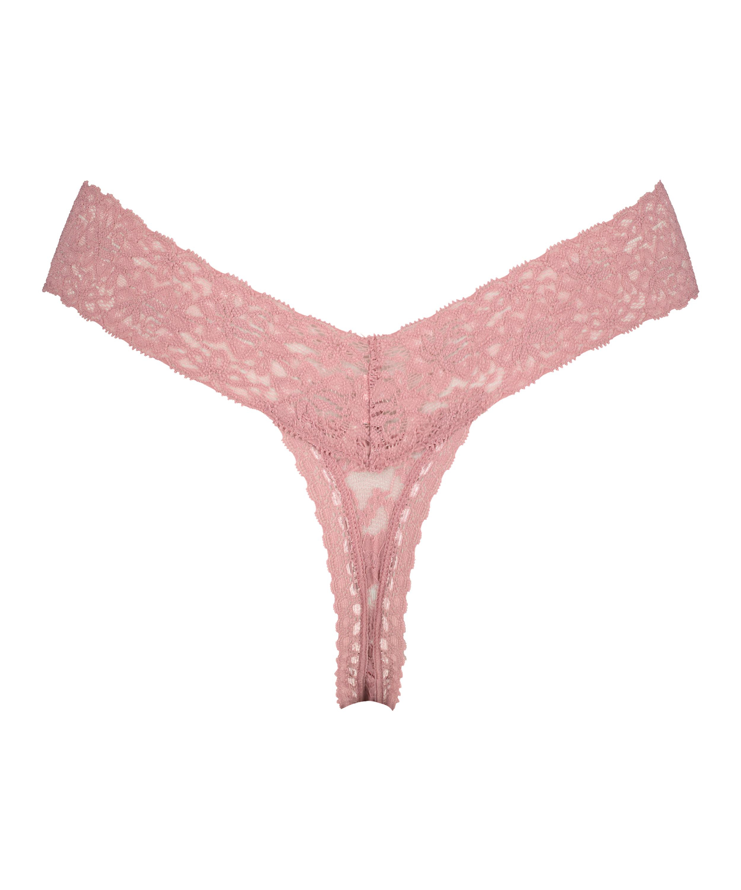 Besonders niedriggeschnittener V-String, Lila, main