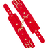 Private Handschellen, Rot