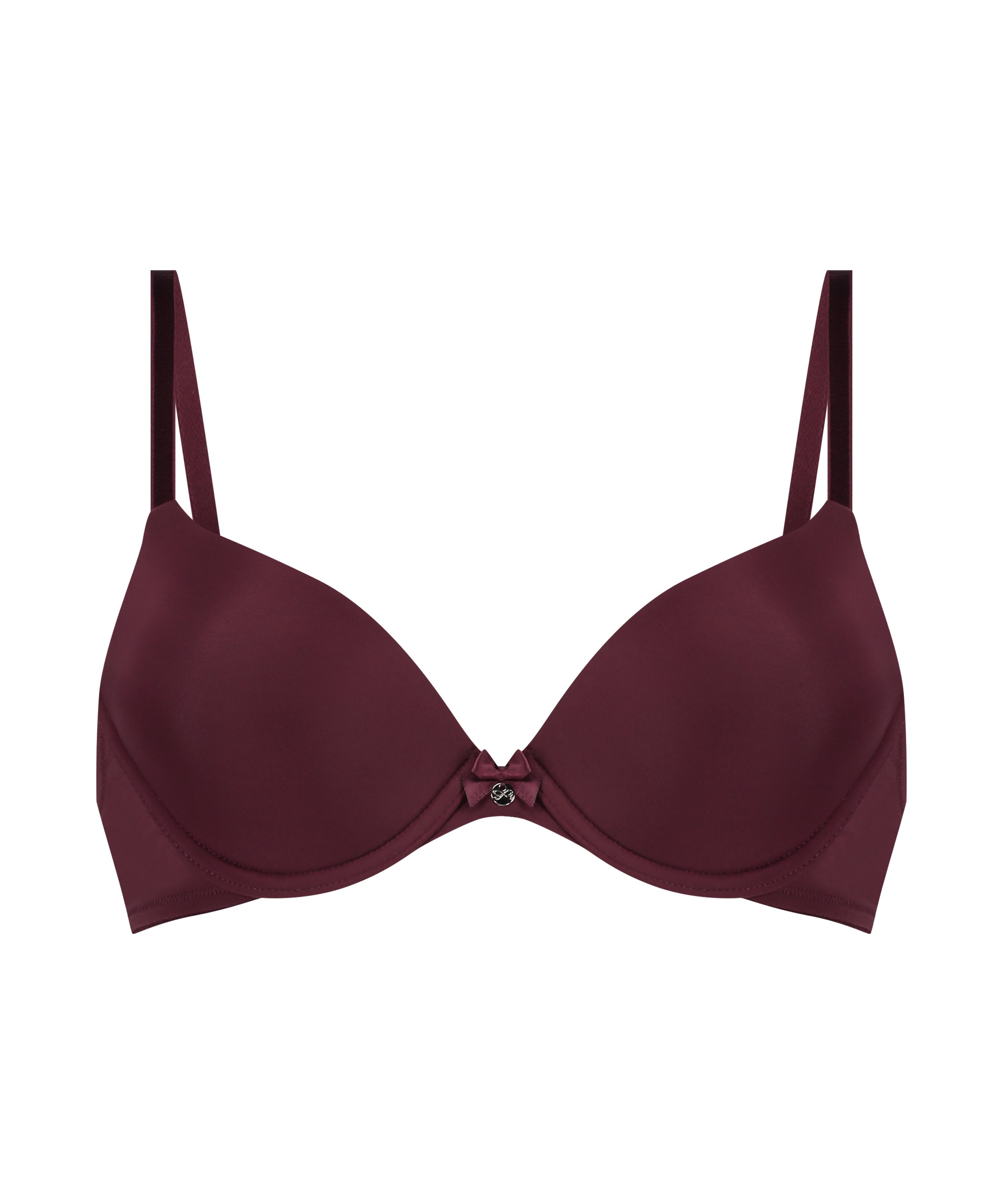 Soutien-gorge à armatures préformé Plunge, Rouge, main