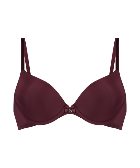 Soutien-gorge à armatures préformé Plunge, Rouge