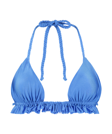 Triangle-Bikini-Top Suze, Blau