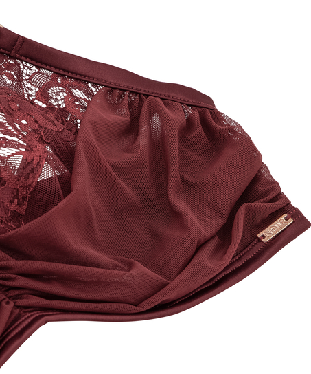 Unwattierter Bügel-BH Zoe, Rot