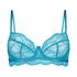 Soutien-gorge non-rembourr&eacute; &agrave; armatures Isabelle, Bleu