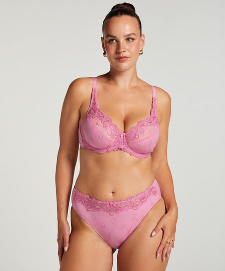 Soutien-gorge &agrave; armatures non-pr&eacute;form&eacute; Diva, Rose