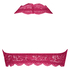 Bralette Halter Lace, Rose