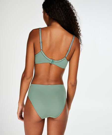 Unwattierter B&uuml;gel-BH Tess, gr&uuml;n