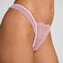 Cordelie String mit hohem Beinausschnitt, Rose