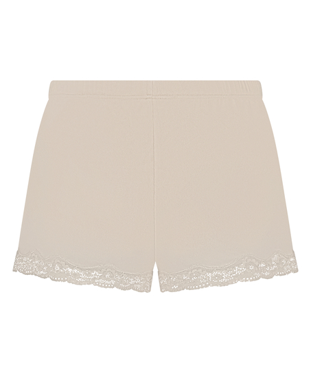 Samit-Spitzen-Short, Beige