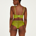 Soutien-gorge pr&eacute;form&eacute; sans armatures longline Shiloh, Vert